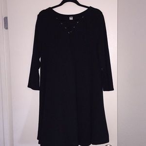 Cute A-Line Black Dress